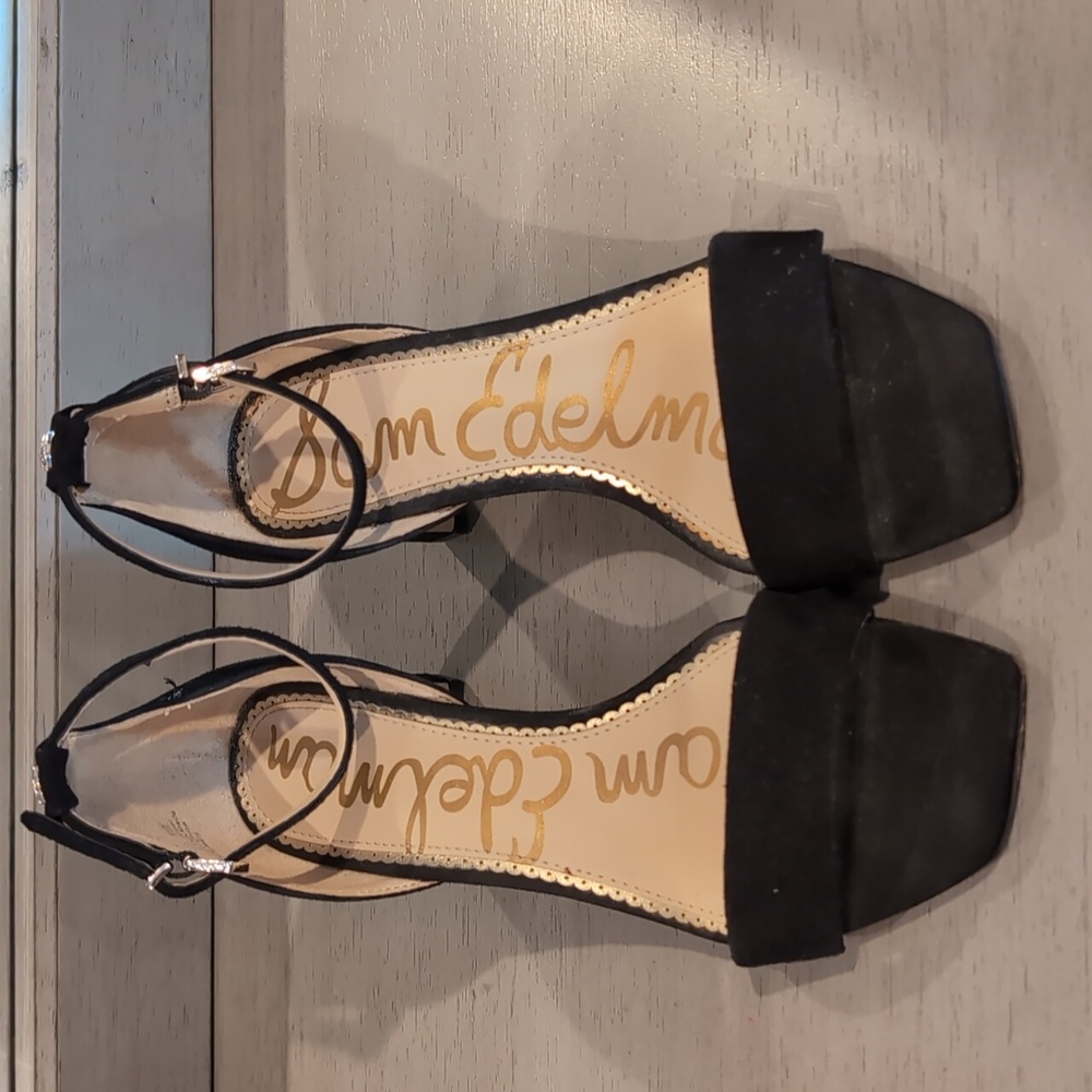 Sam Edelman Black Heels